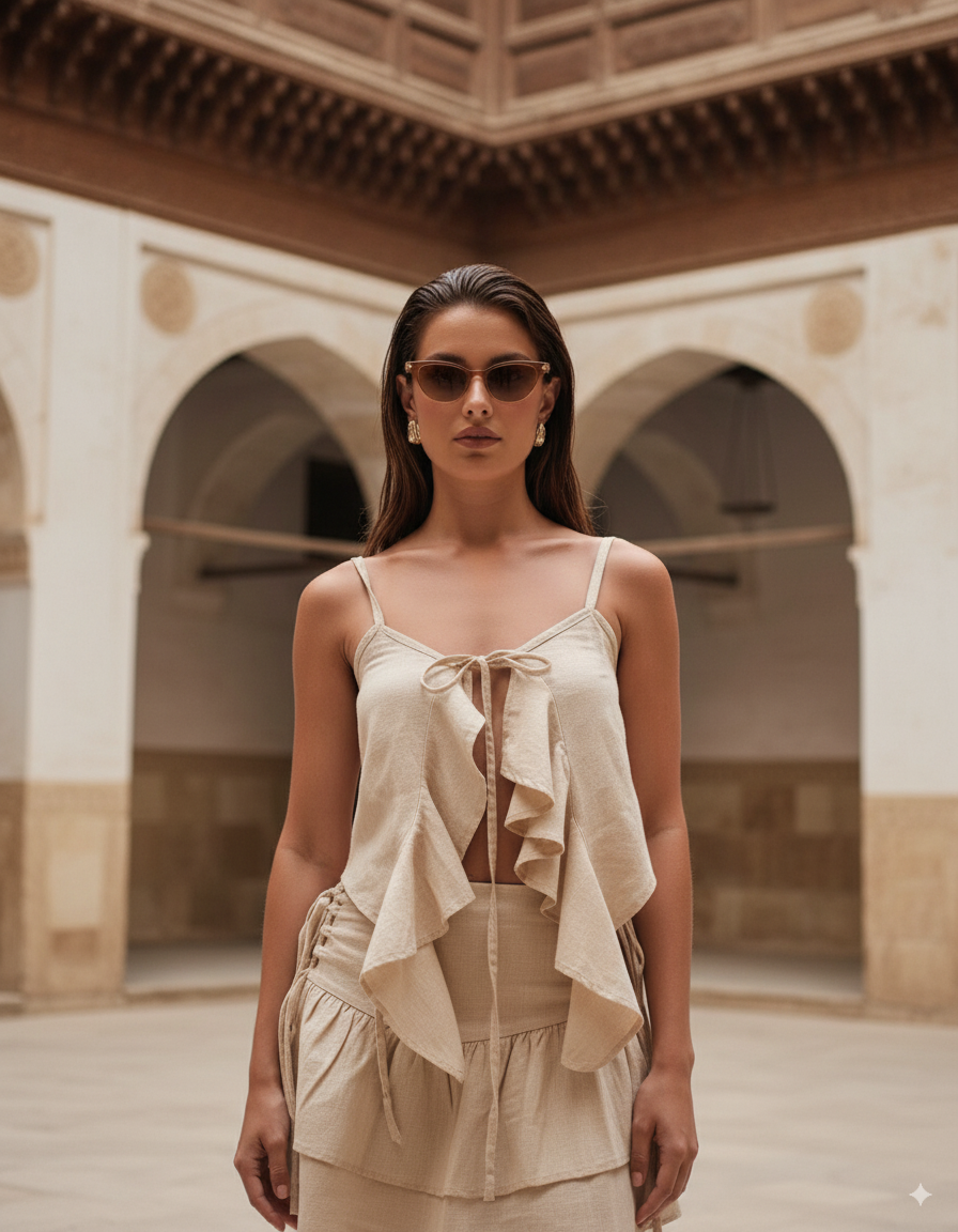 Celeste Set (Top + Skirt Set)