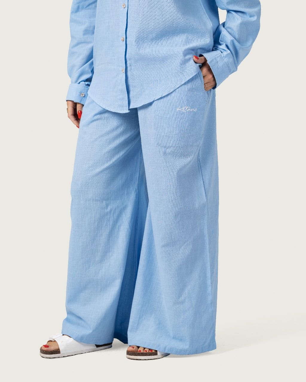 Wave Trousers (Wide Leg)