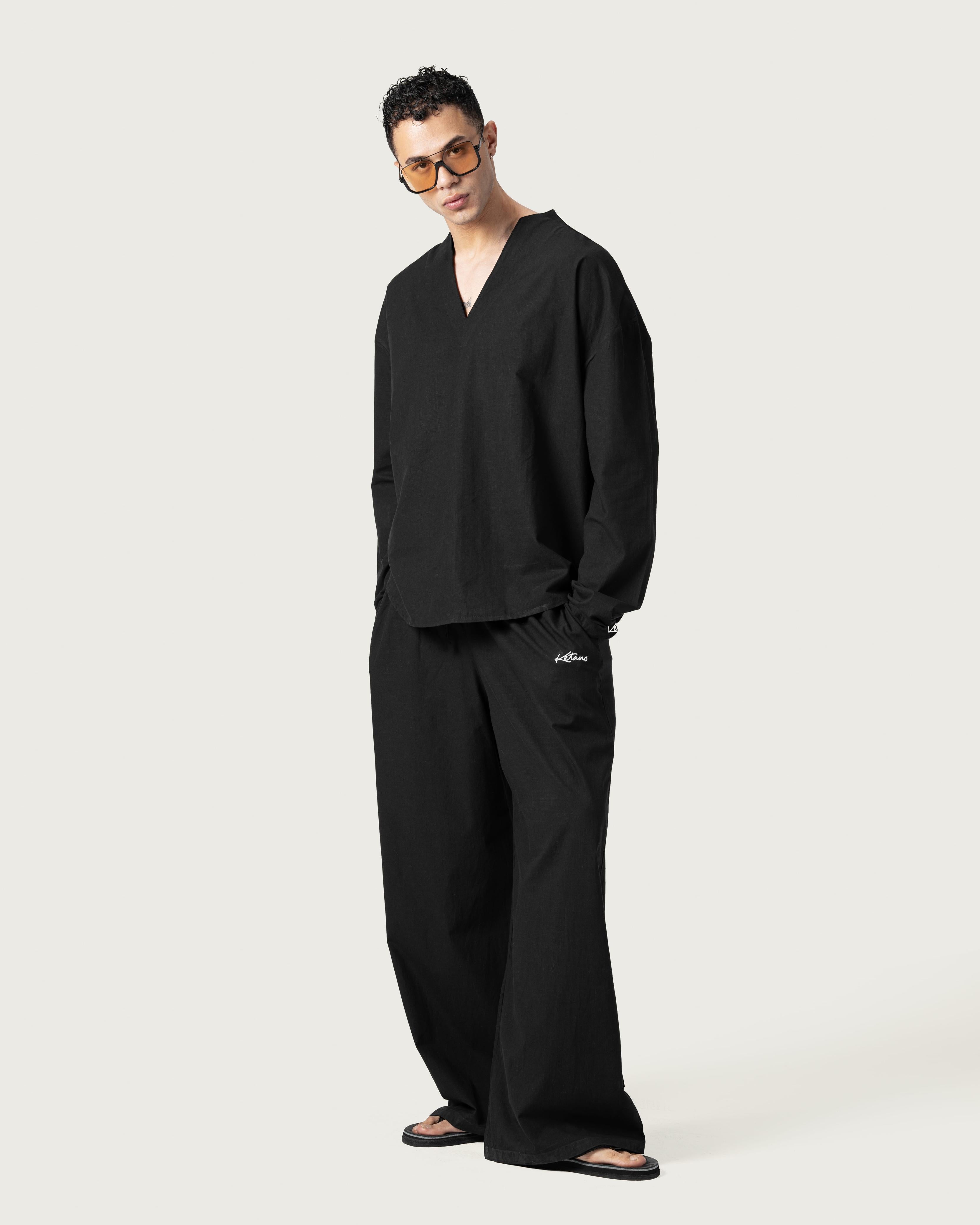 Shore Set (V-Neck + Trousers Set)