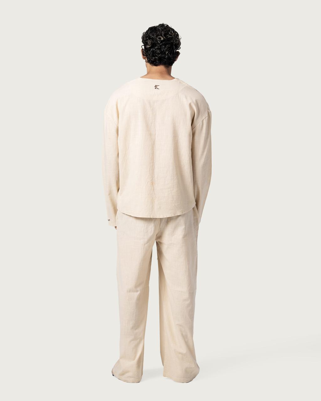 Shore Set (V-Neck + Trousers Set)