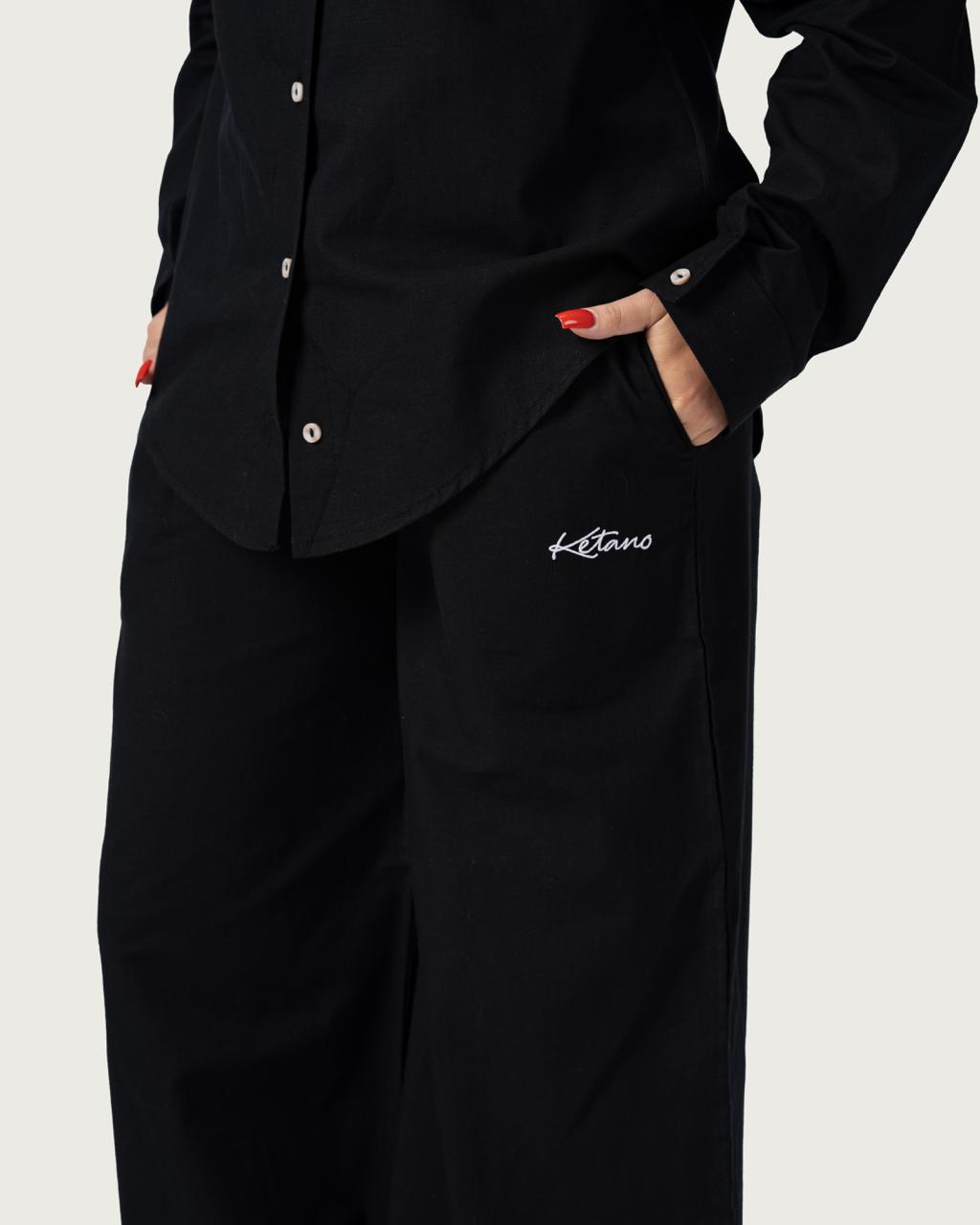 Wave Trousers (Wide Leg)