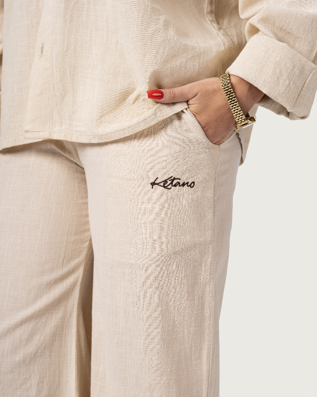 Wave Trousers (Wide Leg)