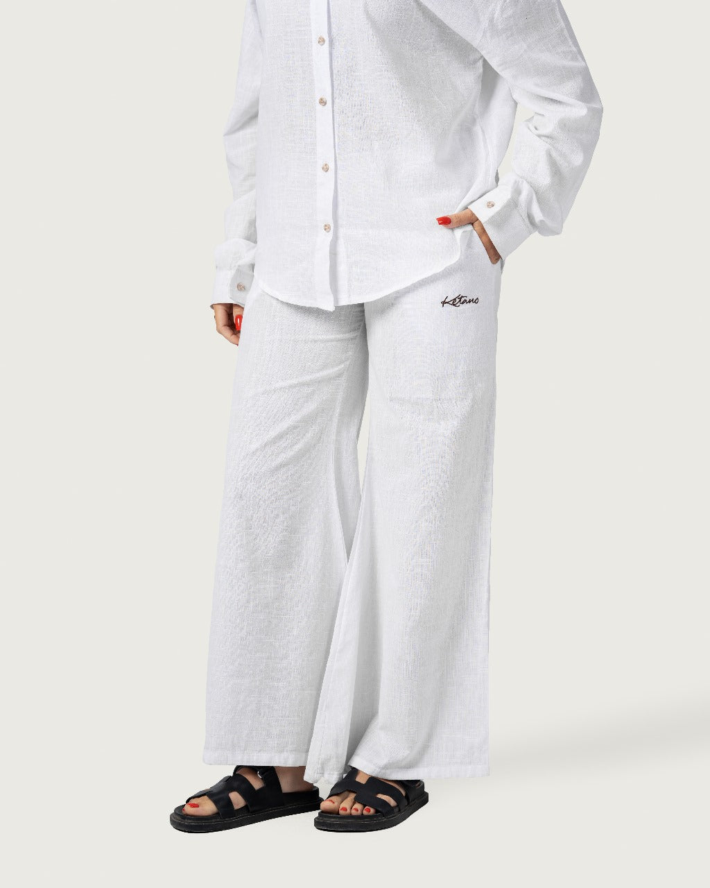 Wave Trousers (Wide Leg)